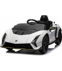 Biały pojazd Lamborghini Invencible