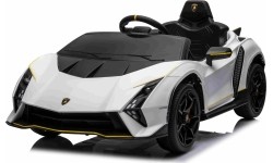 Biały pojazd Lamborghini Invencible