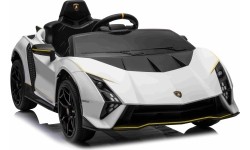 Biały pojazd Lamborghini Invencible