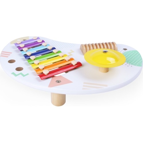Stolik muzyczny z cymbałkami ECOTOYS +18 mies.