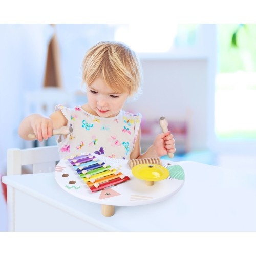 Instrument stół muzyczny cymbały stołowe +18m ECOTOYS