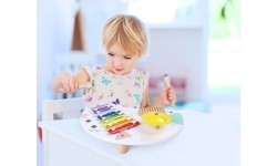 Stolik muzyczny z cymbałkami ECOTOYS +18 mies.