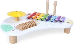 Stolik muzyczny z cymbałkami ECOTOYS +18 mies.