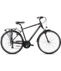 Dviratis Romet Wagant 1 2024 czarno-czerwony