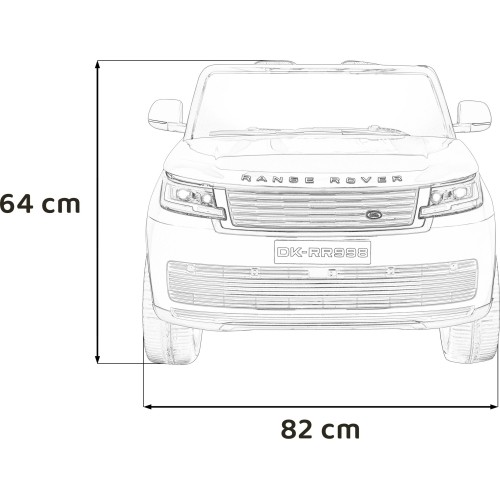 Range Rover SUV Lift, biały