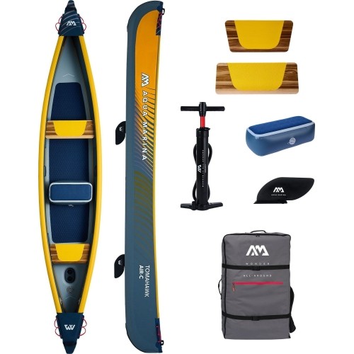 Aqua Marina Tomahawk AIR-C 478 x 88 cm, wysokociśnieniowe szybkie kcanoe dla 2/3 osób