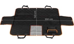 Pokrowiec mata do samochodu dla psa tylna kanapa uniwersalny rozmiar