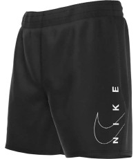 Szorty kąpielowe Nike dla chłopców NK B Split Lgo 4'' Volley Short czarne NESSC781 001