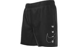Szorty kąpielowe Nike dla chłopców NK B Split Lgo 4'' Volley Short czarne NESSC781 001