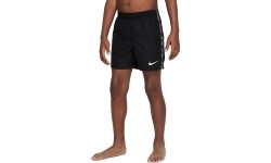 Szorty kąpielowe młodzieżowe Nike B Lgo Tape 4'' Volley Black NESSD794 001