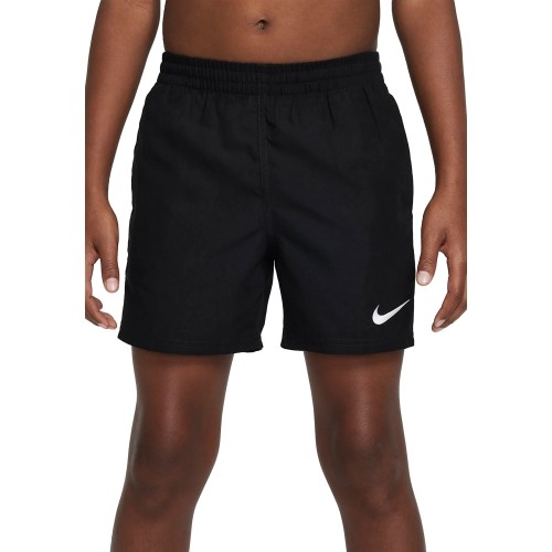 Szorty kąpielowe młodzieżowe Nike B Lgo Tape 4'' Volley Black NESSD794 001