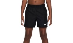 Szorty kąpielowe młodzieżowe Nike B Lgo Tape 4'' Volley Black NESSD794 001