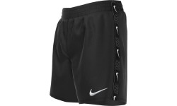 Szorty kąpielowe młodzieżowe Nike B Lgo Tape 4'' Volley Black NESSD794 001