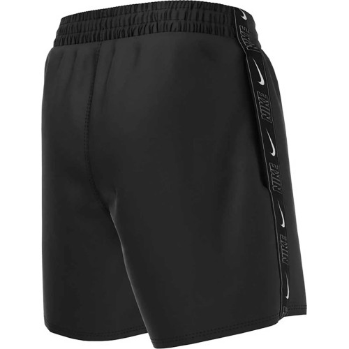 Szorty kąpielowe młodzieżowe Nike B Lgo Tape 4'' Volley Black NESSD794 001