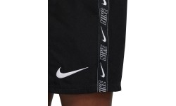 Szorty kąpielowe młodzieżowe Nike B Lgo Tape 4'' Volley Black NESSD794 001
