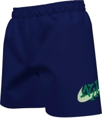 Szorty kąpielowe dla nastolatków Nike Nk B Scribble 4'' Volley Short niebieskie NESSE806 440