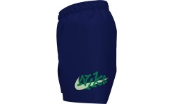 Szorty kąpielowe dla nastolatków Nike Nk B Scribble 4'' Volley Short niebieskie NESSE806 440