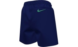 Szorty kąpielowe dla nastolatków Nike Nk B Scribble 4'' Volley Short niebieskie NESSE806 440