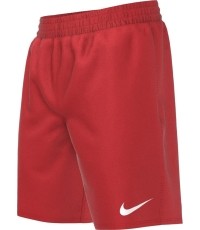 Szorty kąpielowe młodzieżowe Nike Nk B Ess 6'' Volley czerwone NESSA779 614
