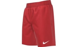 Szorty kąpielowe młodzieżowe Nike Nk B Ess 6'' Volley czerwone NESSA779 614