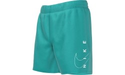 Szorty kąpielowe Nike dla młodzieży Nk B Split Lgo 4'' Volley Short Blue NESSC781 486