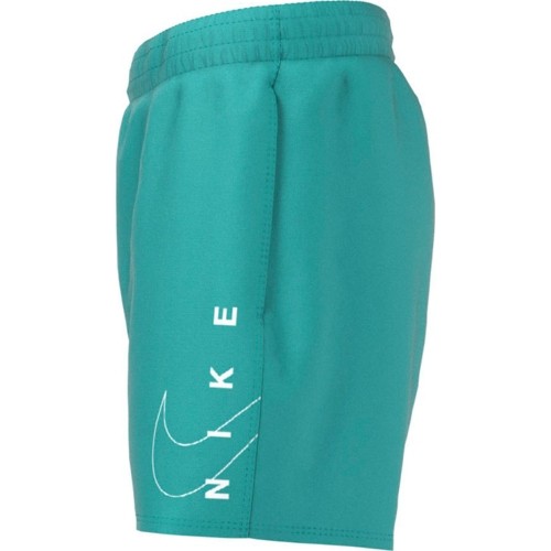 Szorty kąpielowe Nike dla młodzieży Nk B Split Lgo 4'' Volley Short Blue NESSC781 486