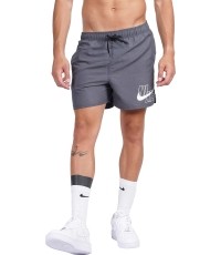 Nike Maudymosi Šortai Vyrams Logo Solid 5"In Short Gray NESSA566 018