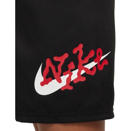 Nike szorty kąpielowe dla chłopców Nk B Scribble 4'' Volley Short Black NESSE806 001