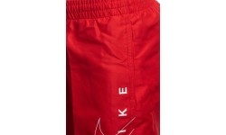 Szorty kąpielowe Nike dla młodzieży Nk B Split Lgo 4'' Volley Short Red NESSC781 614