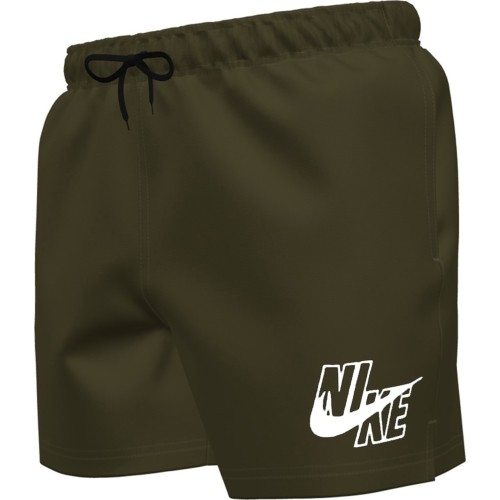 Męskie szorty kąpielowe Nike Logo Solid 5" khaki NESSA566 240