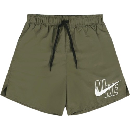 Męskie szorty kąpielowe Nike Logo Solid 5" khaki NESSA566 240