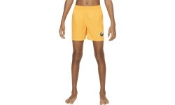 Szorty kąpielowe Nike dla młodzieży Nk B Scribble 4'' Volley Short Yellow NESSE806 818