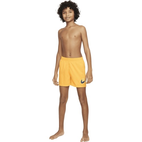 Szorty kąpielowe Nike dla młodzieży Nk B Scribble 4'' Volley Short Yellow NESSE806 818