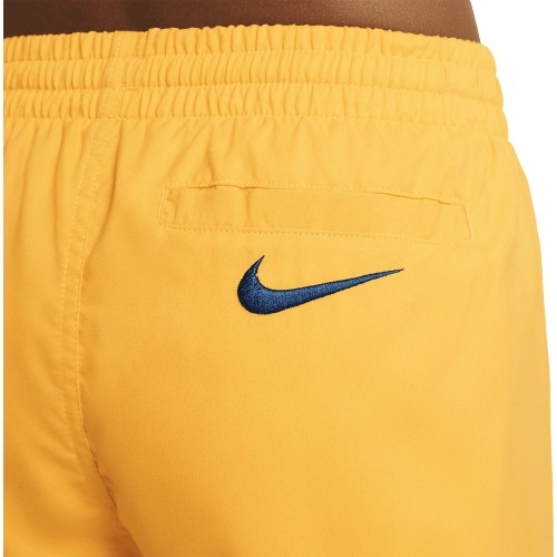 Szorty kąpielowe Nike dla młodzieży Nk B Scribble 4'' Volley Short Yellow NESSE806 818