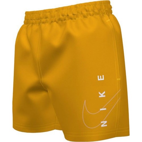 Nike szorty kąpielowe dla młodzieży Nk B Split Lgo 4'' Volley Short Yellow NESSC781 818