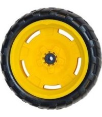 Koło żółto-czarne 9x2 lewe Farm (żółta osłona kołpaka)