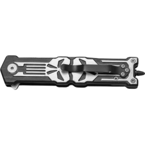 Nóż składany Joker JKR589 z motywem czaszki