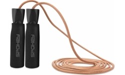 Skakanka z liną skórzaną Spokey QUICK SKIP