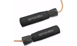 Skakanka ze skórzanym sznurem Spokey QUICK SKIP