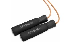 Skakanka z liną skórzaną Spokey QUICK SKIP