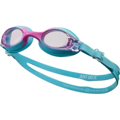 Nike okulary pływackie dziecięce Lil Swoosh miętowe NESSD138 437