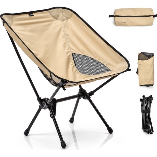 Składane krzesło Meteor schelp - Beige