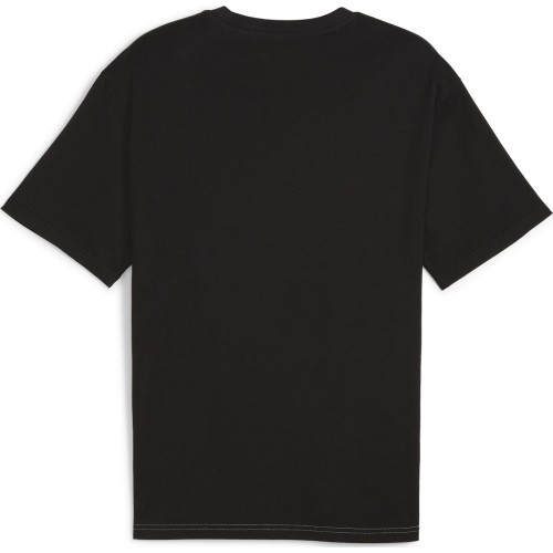 Puma Marškinėliai Vyrams Power Colorblock Tee Black Grey White 678929 01