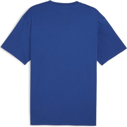 Koszulka męska Puma Power Colorblock niebiesko-biała 678929 14