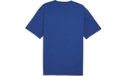 Koszulka męska Puma Power Colorblock niebiesko-biała 678929 14