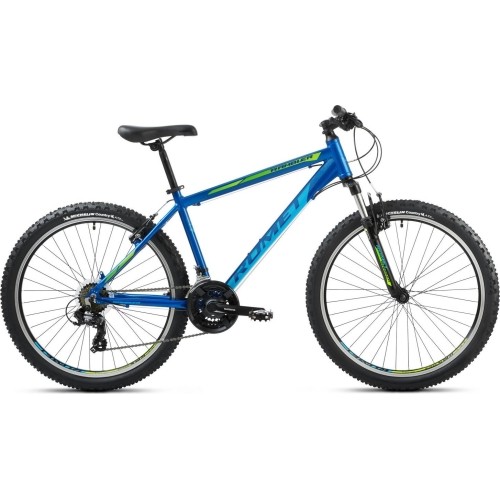 Dviratis Romet Rambler R6.1 2024 granatowo-cytrynowy