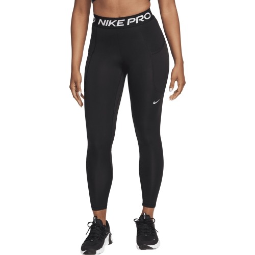 Legginsy damskie Nike W NP 365 MR 7/8 Pkt Tight Black FB5032 011