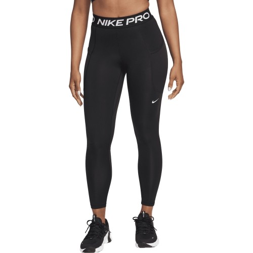 Legginsy damskie Nike W NP 365 MR 7/8 Pkt Tight Black FB5032 011