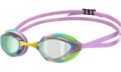 Okulary pływackie Python Mirror, zielono-fioletowo-zielone