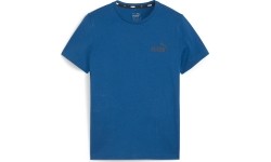 Puma Ess Small Logo Tee koszulka młodzieżowa Blue 586961 59